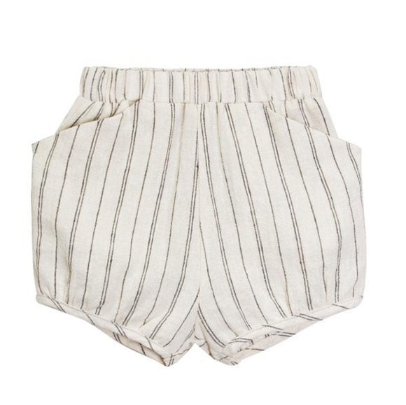 Go Gently Nation Organic Cotton & Hemp Natural Woven Shorts - Girls size 4 - Picture 1 of 2